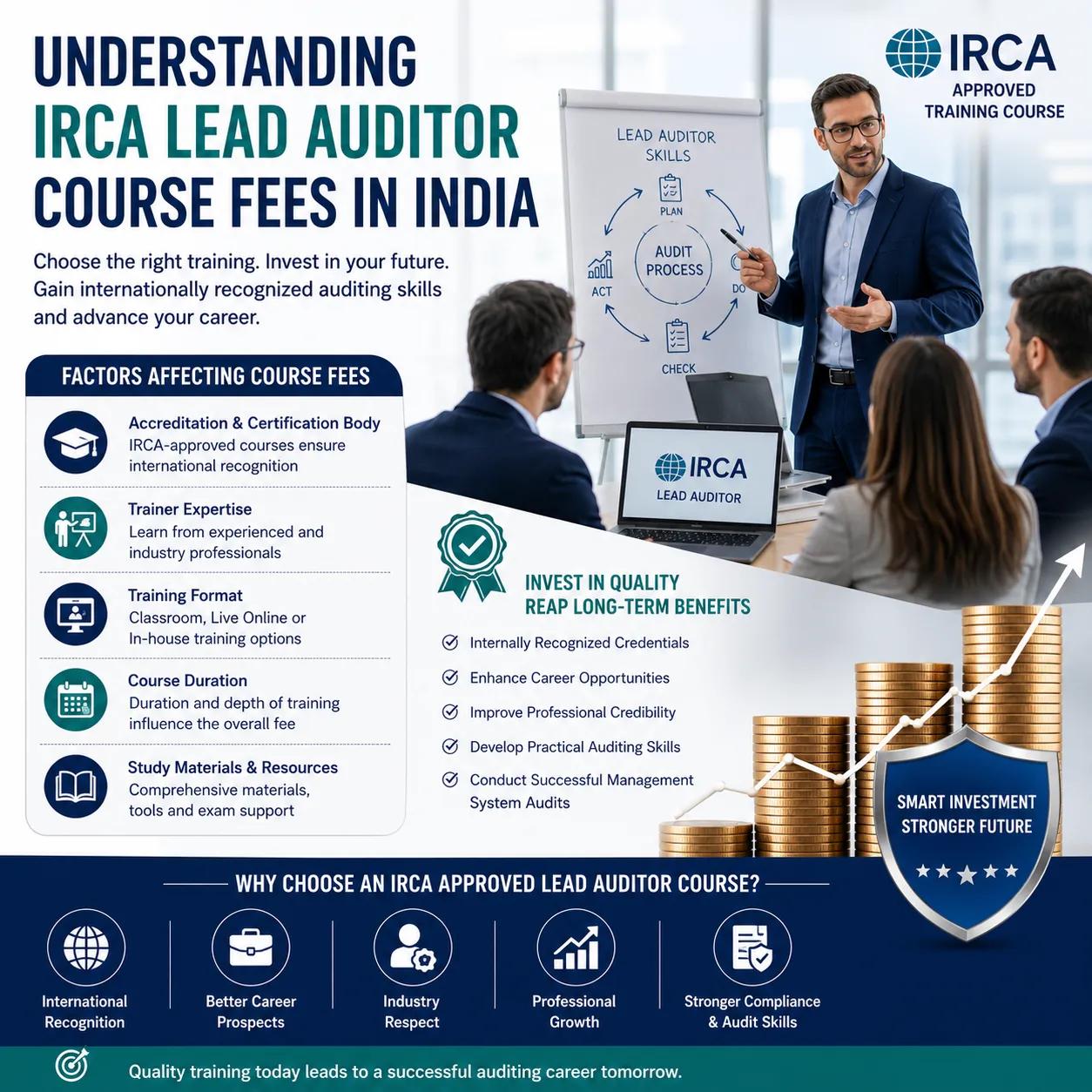 IRCA Lead Auditor Course Fees in India